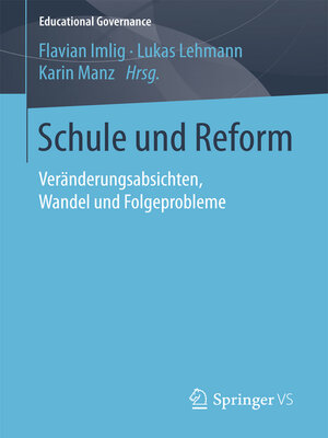 cover image of Schule und Reform